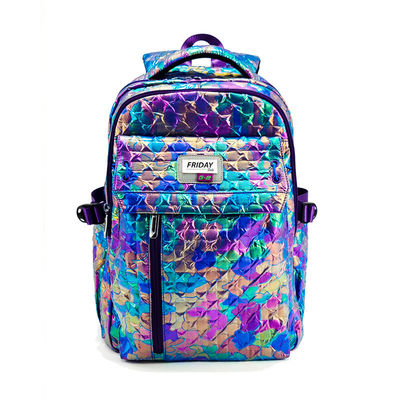 17.5 Zoll Nylon Schultaschen Rucksack wasserdicht mit Bleistiftgehäuse