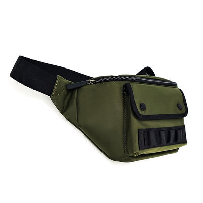 Grüne Farbe Fanny Hüftpack, Nylon Fanny Taille Tasche Leichtgewicht