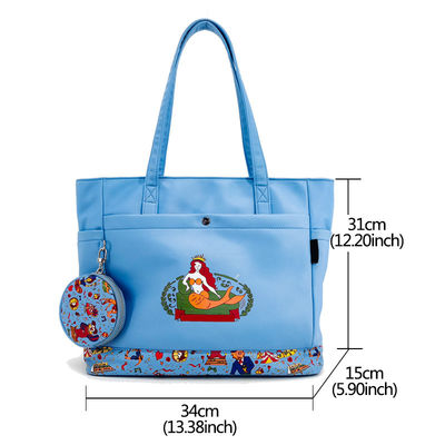 Passend angepasste Crossbody Sling Tote Tasche, Digtal Druck Frauen Tote Handtasche