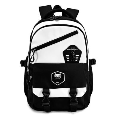 Reißverschluss Schultaschen Rucksack Leichtgewicht Unisex Stil