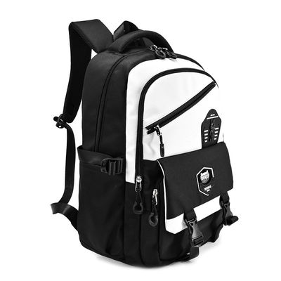 Reißverschluss Schultaschen Rucksack Leichtgewicht Unisex Stil