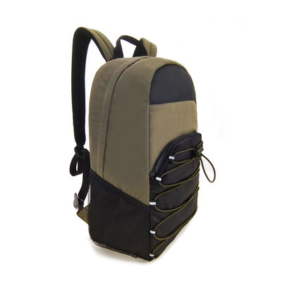 Grüner wasserdichter Sport Rucksack aus Nylon für Wandern