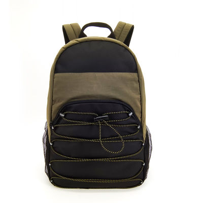 Grüner wasserdichter Sport Rucksack aus Nylon für Wandern