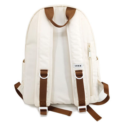 Beige Mode Schule Taschen Rucksack Rucksack Casual Style 16,5 Zoll Größe
