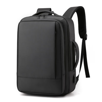 Unisex Laptop-Tasche Rucksäcke Reißverschluss mit verstellbarem Gurt