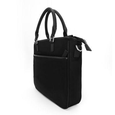 Polyestergewebe Verkleidung Crossbody Tote Handtasche Schwarze Farbe Multifunktionales
