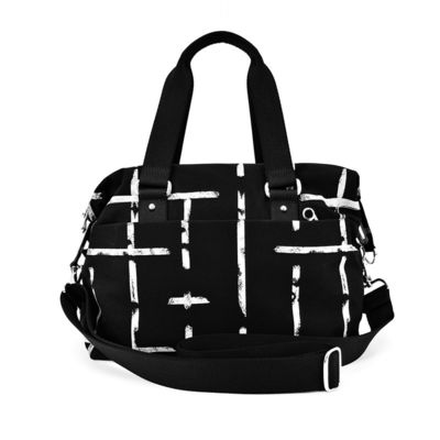 Langlebige Nylon-Tasche, Sporthandtasche mit verstellbarem Gurt