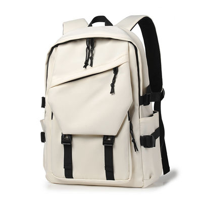 Unisex Nylon Schultaschen Rucksack Reißverschluss mit 2 Innentaschen