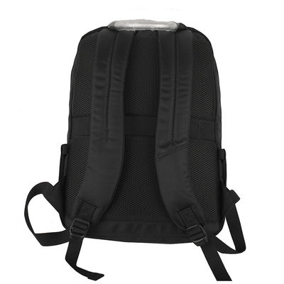 Schwarzer Reise-Wasserdichte Computer-Rucksack mit verstellbarem Gurt
