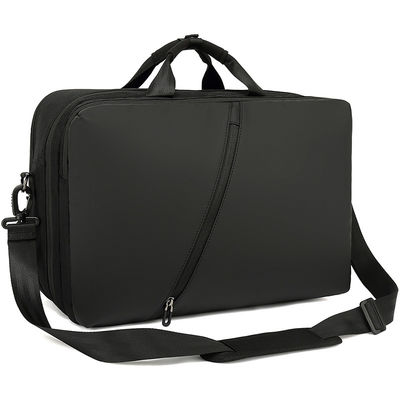 Unisex Computertasche Rucksäcke, schwarzer Laptop Rucksack wasserdicht