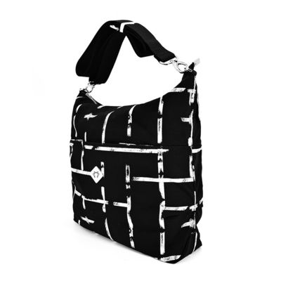 Casual Zipper Closure Crossbody Tote Handtasche mit mehreren Abteilungen