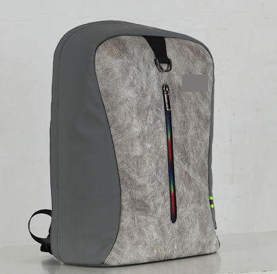Mittelklasse Tote Rucksack Tasche Graue Farbe Vielseitig Nachhaltig