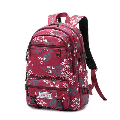 Wasserdichtes Rucksack aus weichem Nylon mit verstellbarem Reißband