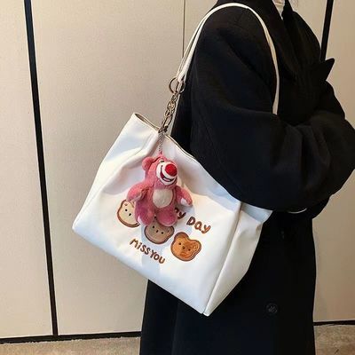 Schwarze Crossbody-Sling-Tasche Wasserdicht Mehrzweck-Tasche