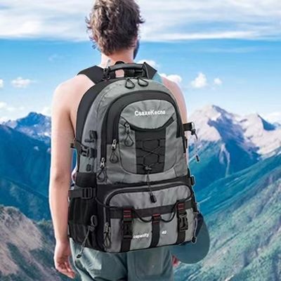 40L Großkapazität Leichtgewicht Wandern Radfahren Rucksack Außen 23 Zoll Klettern Tasche