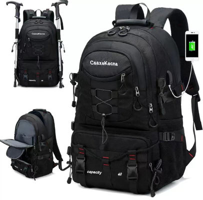 40L Großkapazität Leichtgewicht Wandern Radfahren Rucksack Außen 23 Zoll Klettern Tasche