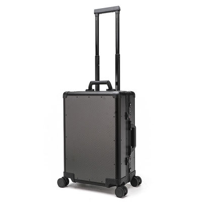 Unisex CFRP Reisegepäck Trolley Spinner Aluminium Koffer