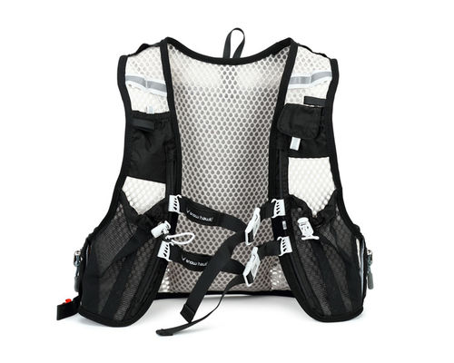 Schwarzer Leichtgewicht Wandertasche Camping-Tasche Sport-Rad-Rucksack mit Einstellgurt