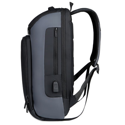 Kein Logo, reine Waren Schwarzer Laptop Rucksack Komplizierter und Luxus Rucksack
