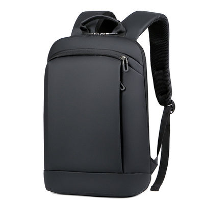 15.6 Zoll schwarz ohne Logo einzigartiger Laptop Rucksack EVA gepolstert