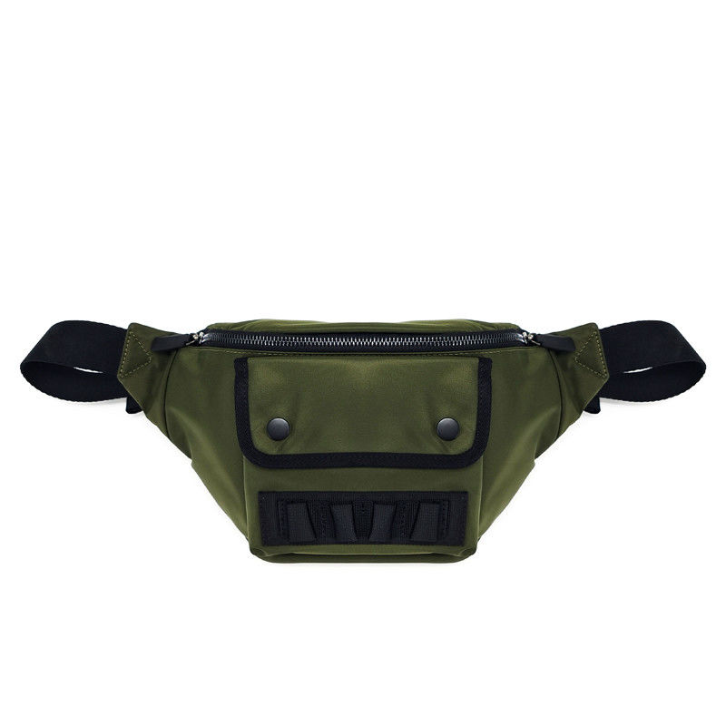 Grüne Farbe Fanny Hüftpack, Nylon Fanny Taille Tasche Leichtgewicht