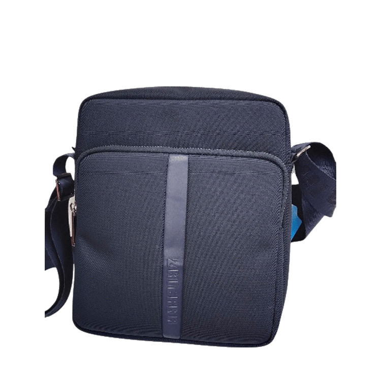 Leichtgewichtige Crossbody-Sling-Tasche mit zwei Taschen und Reißverschluss